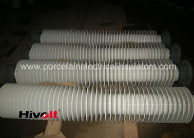 230KV Renk Beyaz Yüksek Gerilim Burçlar Yanmaz Metal Flanş Mevcut