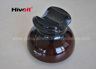 Radyo Free Glaze ile ANSI Standart 55-4 Pin Tipi İzolatörler Kahverengi Renk