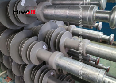 EHV Hatları İçin 1000kV 300kN Kompozit Uzun Çubuk İzolatör / Polimer İstasyon Sonrası İzolatörler