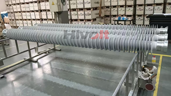 Yüksek voltajlı güç aktarımı için silikon kauçuk istasyon post izolatörleri