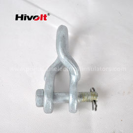 Dövme Çelik Bükülmüş Kelepçe İletim Hattı Donanımı UN-120, Mekanik Arıza Yükü 120kN ile